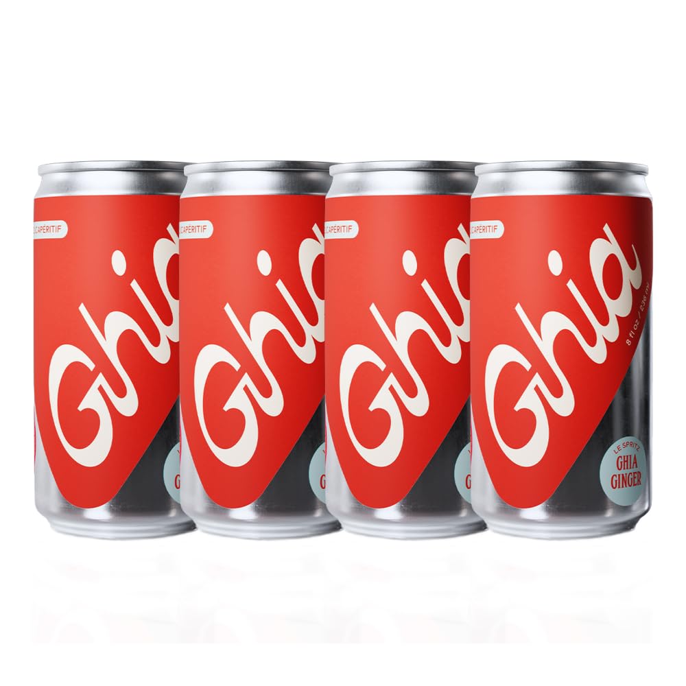 Revitalize with Ghia Ginger Spritz 4-Pack!