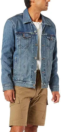 Signature Trucker Jacket for Men - Stylish and Versatile Outerwear