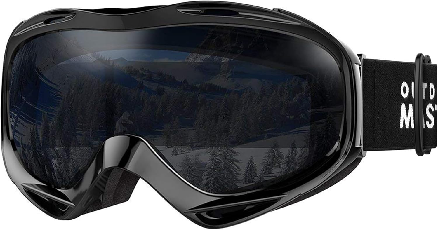 OutdoorMaster OTG Ski Goggles for Men, Women & Youth - UV Protection