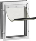 Deluxe Aluminum Pet Door Medium - Secure 2-Way Locking