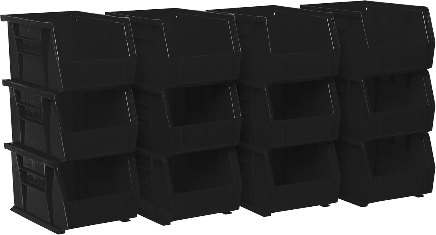 AkroBins Plastic Storage Bins for Garage and Craft Organization