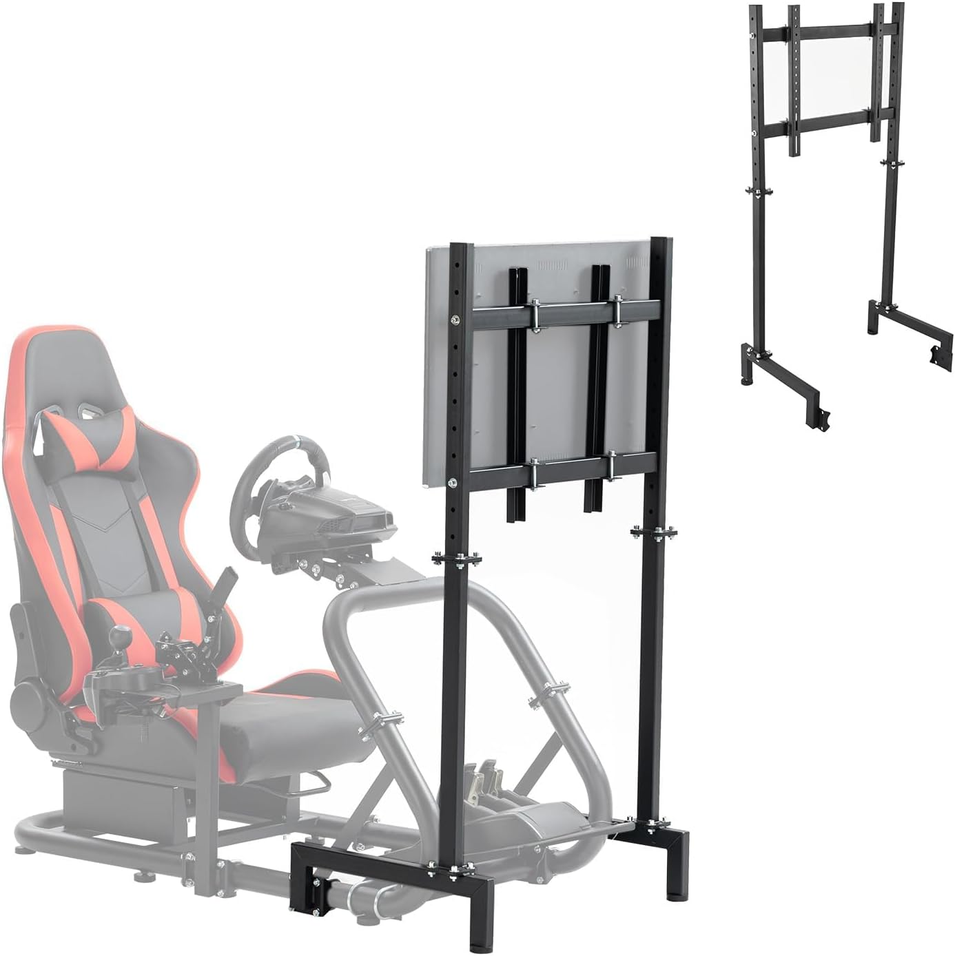 Racing Simulator Display Bracket Monitor Stand for 24-60 in TVs