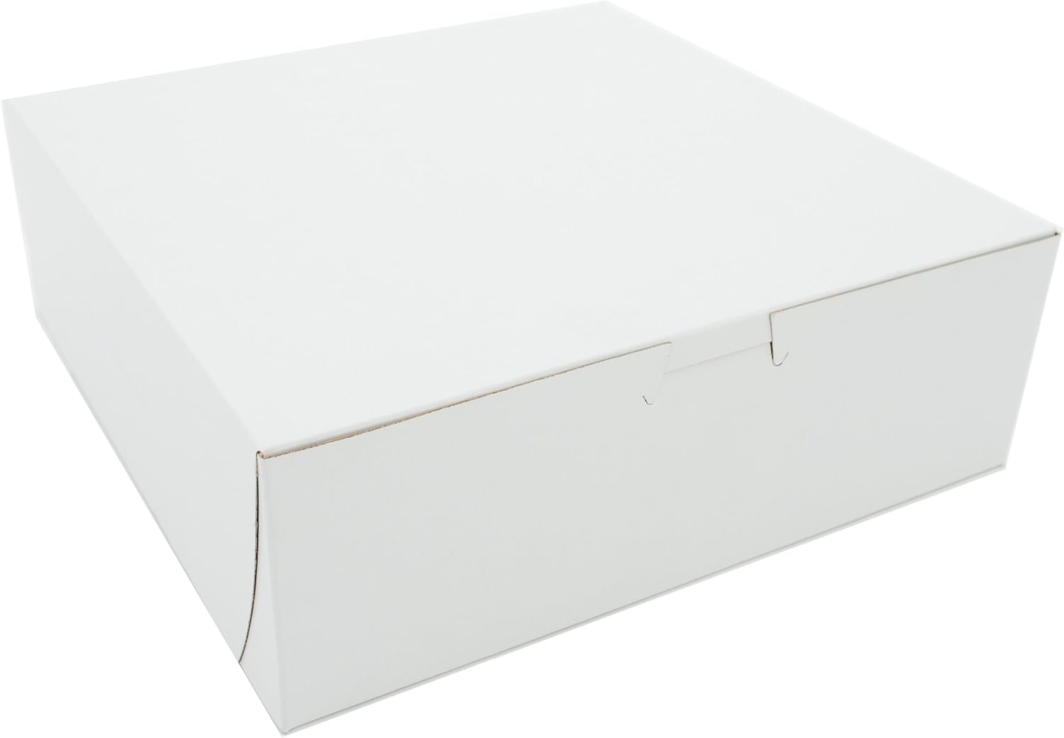 SCT White One-Piece Non-Window Bakery Boxes for Fresh Treats