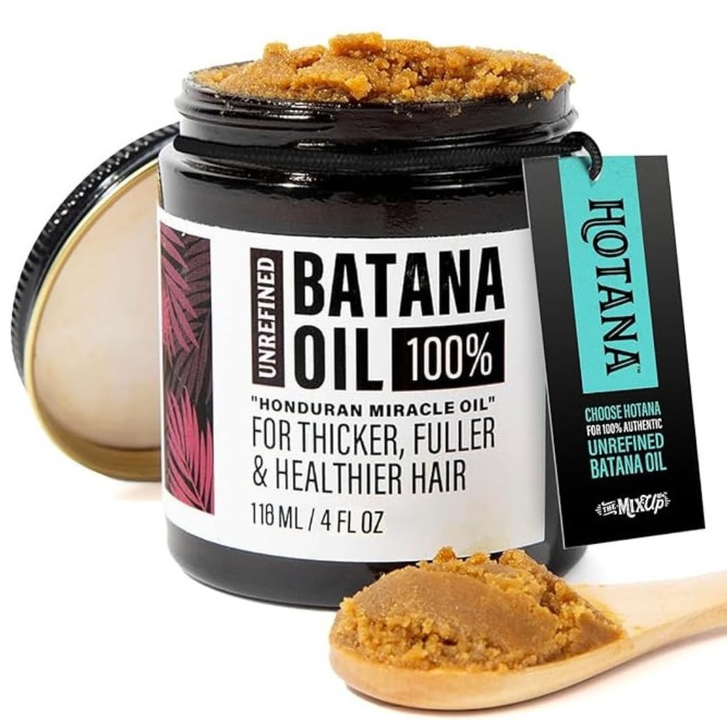 Unrefined Batana Oil for Hair Growth - Organic Hair Mask