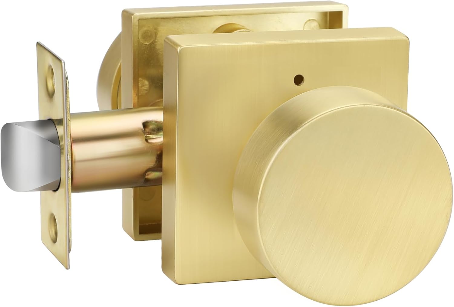 Goldenwarm Privacy Gold Interior Door Knobs for Bedrooms and Bathrooms