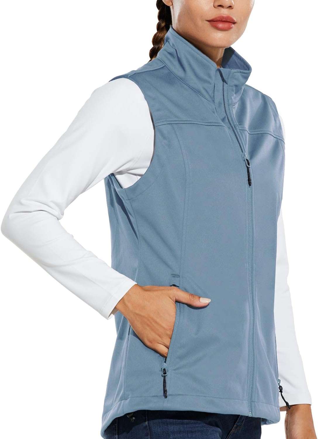 Baleaf Women's Lightweight Vest for Running, Hiking, and Golf
