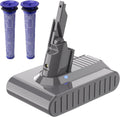 JUNWOOD Upgraded 7000mAh Dyson V7 Battery - Longer Lasting Power!