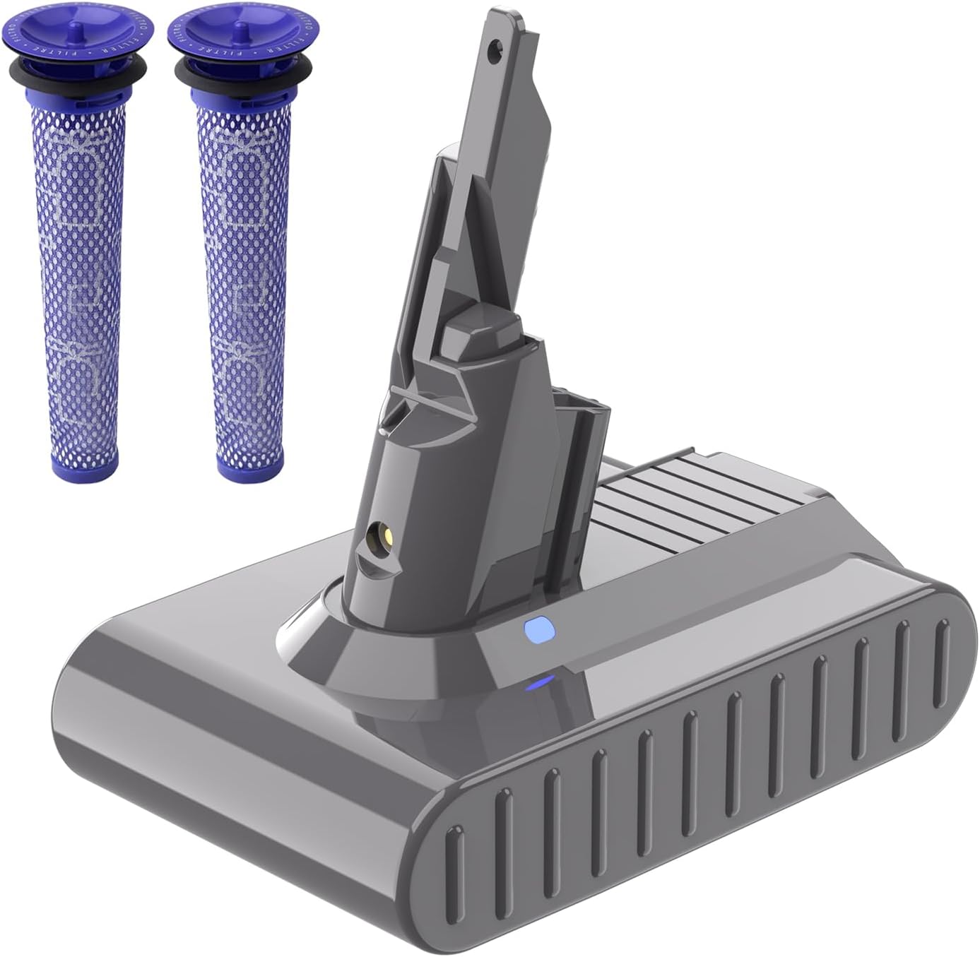 JUNWOOD Upgraded 7000mAh Dyson V7 Battery - Longer Lasting Power!