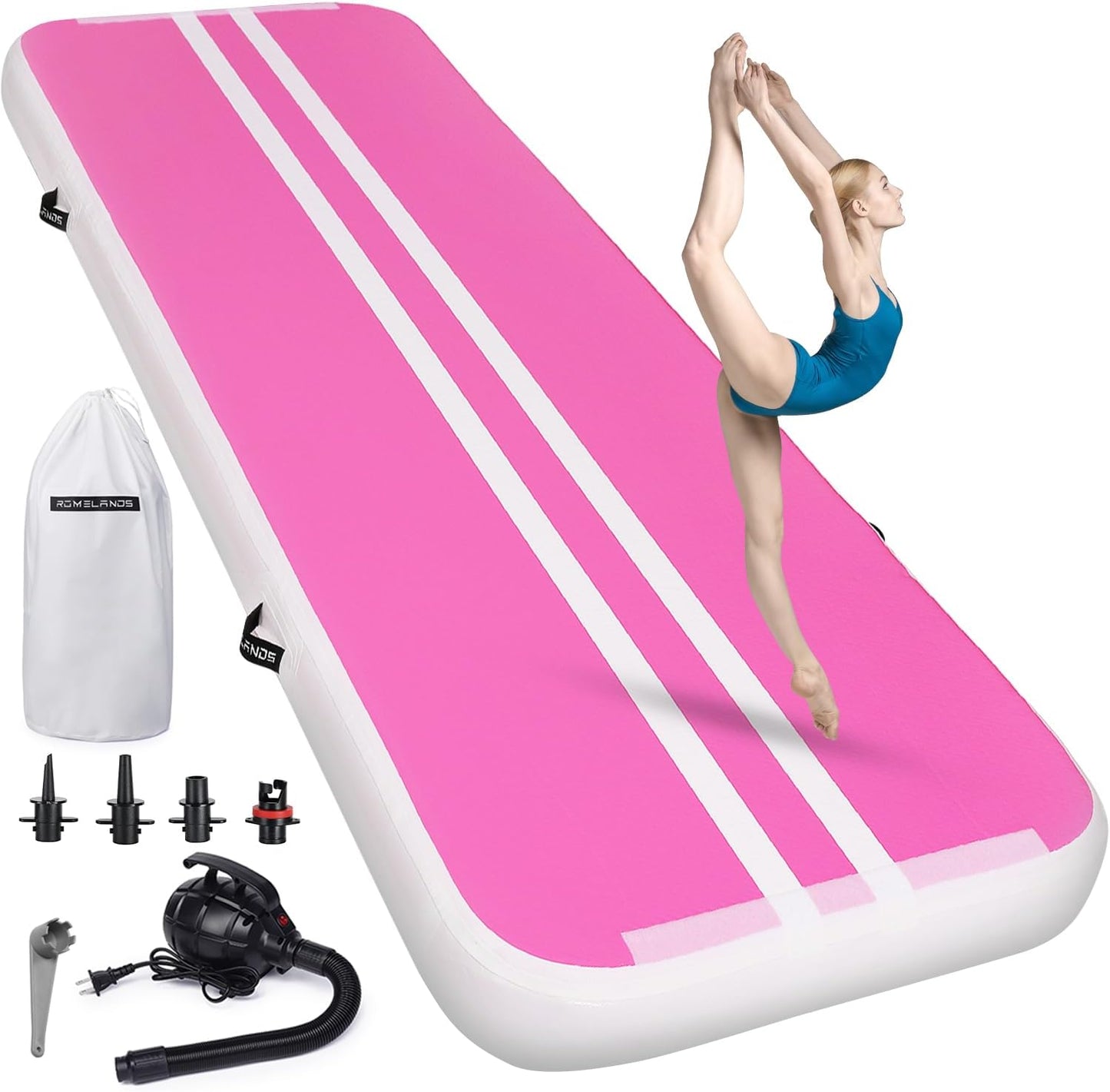 Inflatable Air Gymnastics Mat for Home and Outdoor Exercise