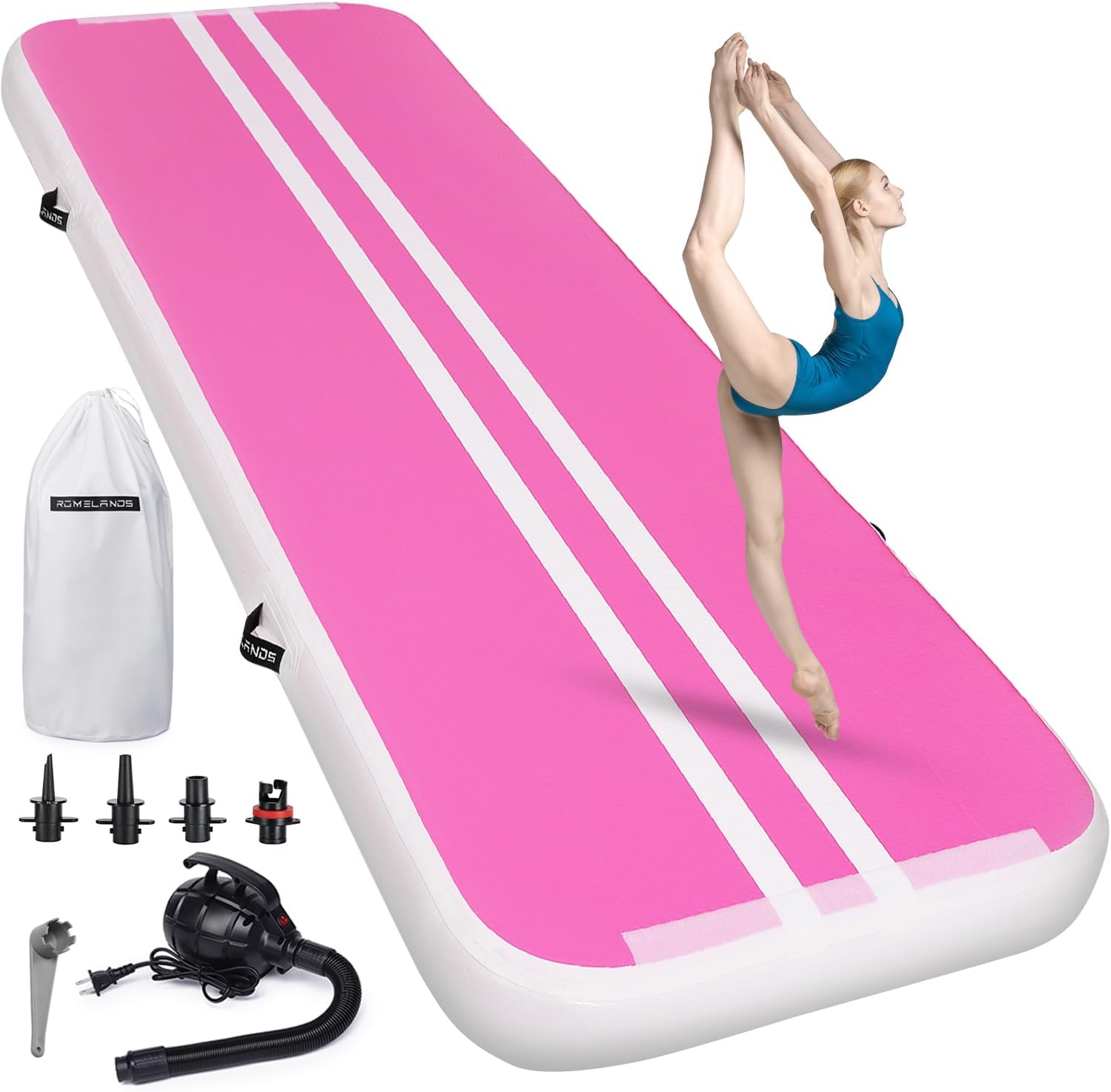 Inflatable Air Gymnastics Mat for Home and Outdoor Exercise