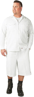 Men's Long Sleeve Work Shirt - Moisture-Wicking Utility Shirt