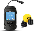 Portable Fish Finder Kayak Depth Finder with Wired Transducer - Clear