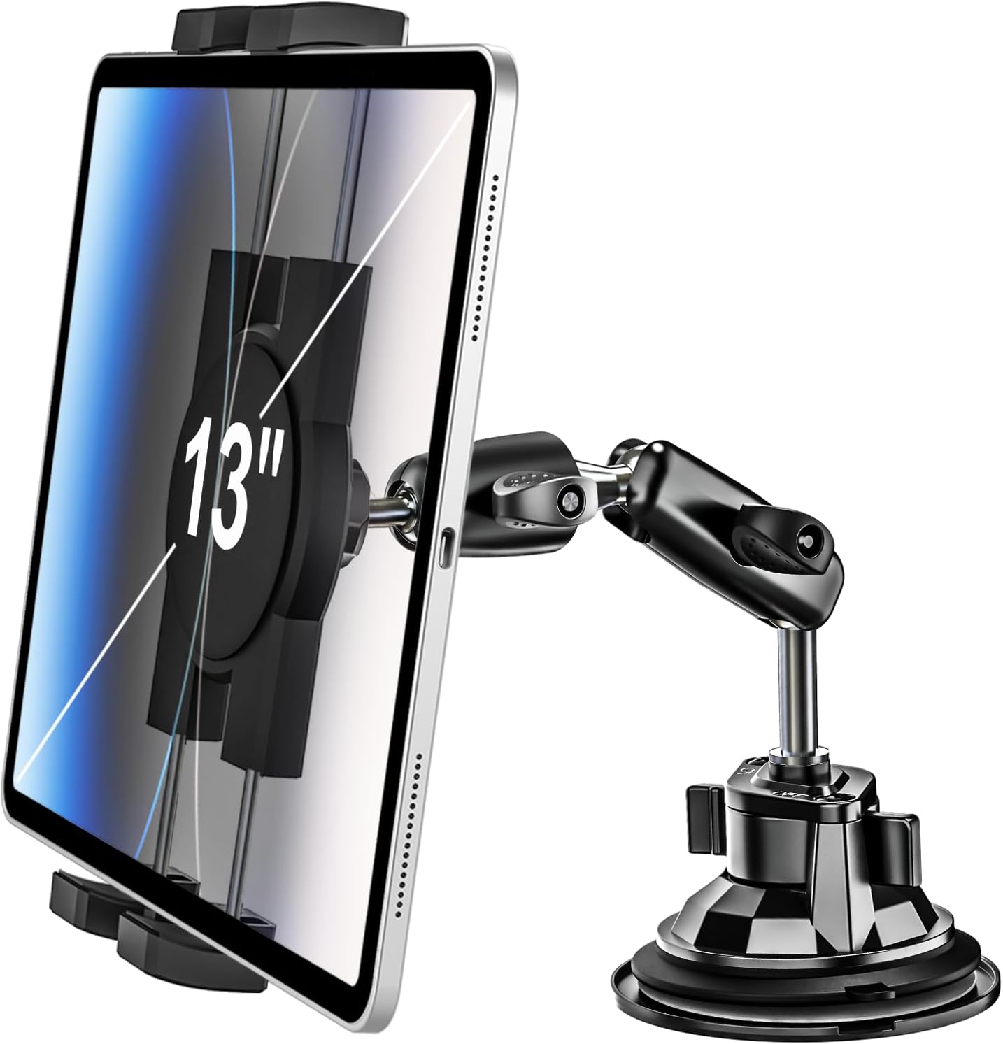 Heavy Duty Car Tablet Mount Holder for 4.7-13 in Tablets
