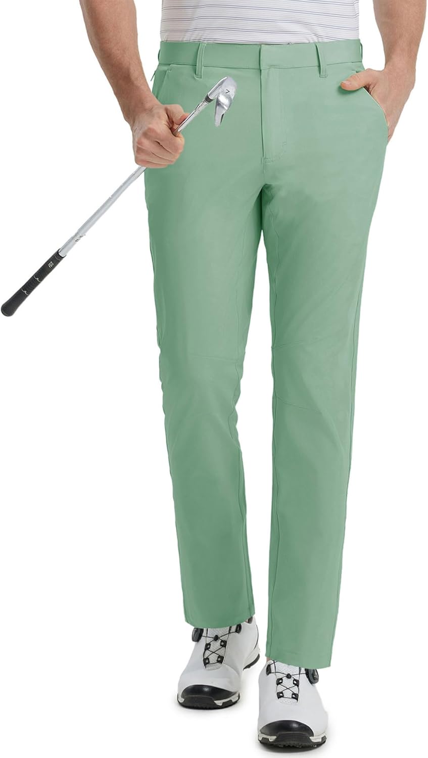 M MAELREG Golf Pants Men Stretch Lightweight 5 Pockets