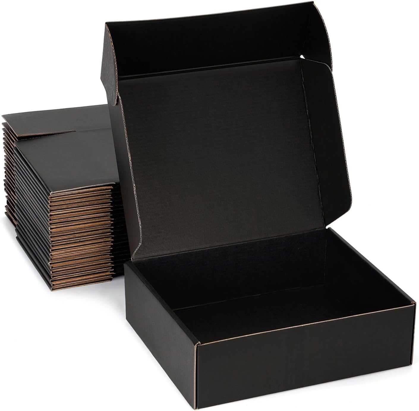 Small Shipping Boxes 10x8x3 Inch Pack for Business & Mailing