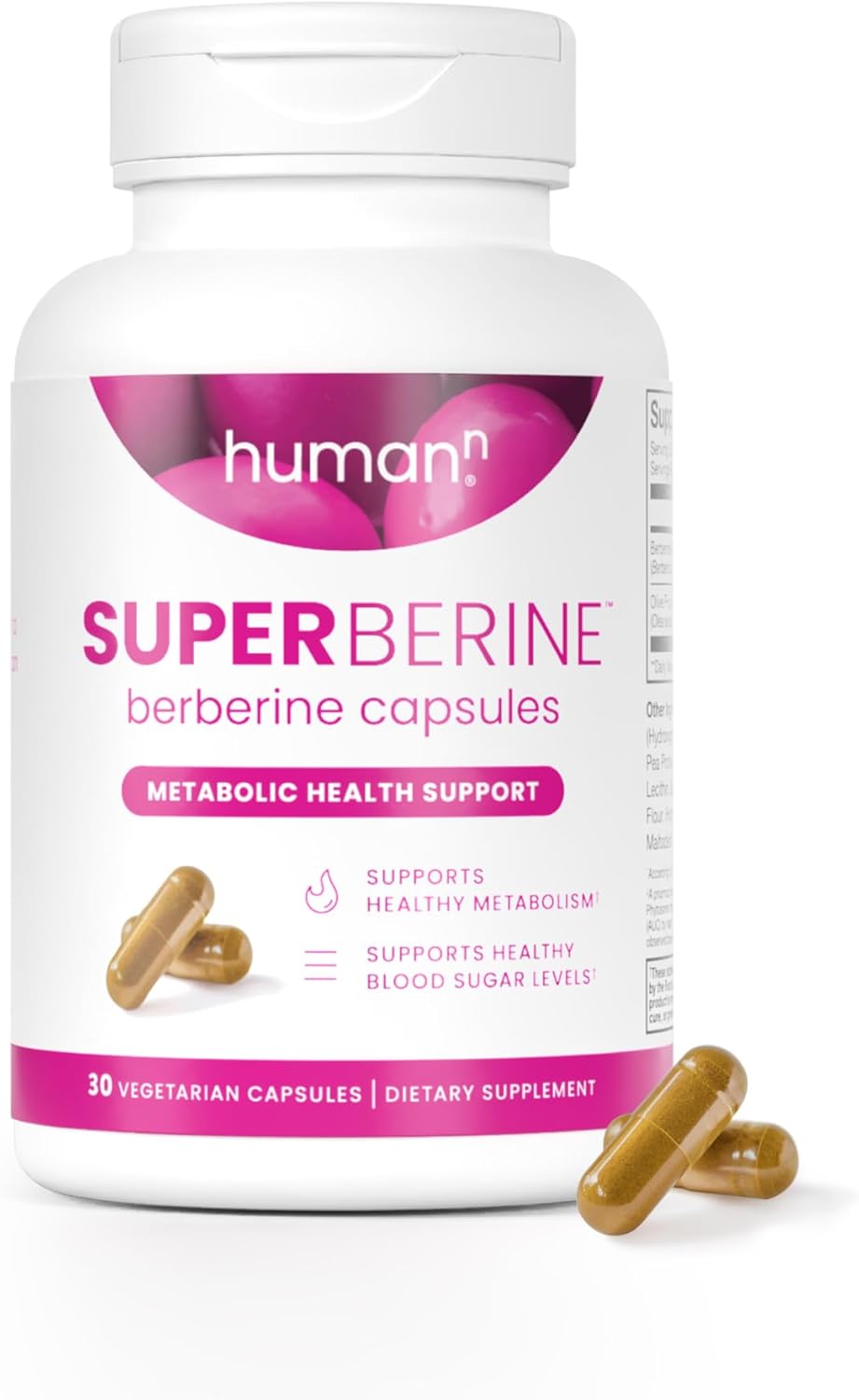 SuperBerine Berberine + Olive Leaf Extract for Cholesterol Support