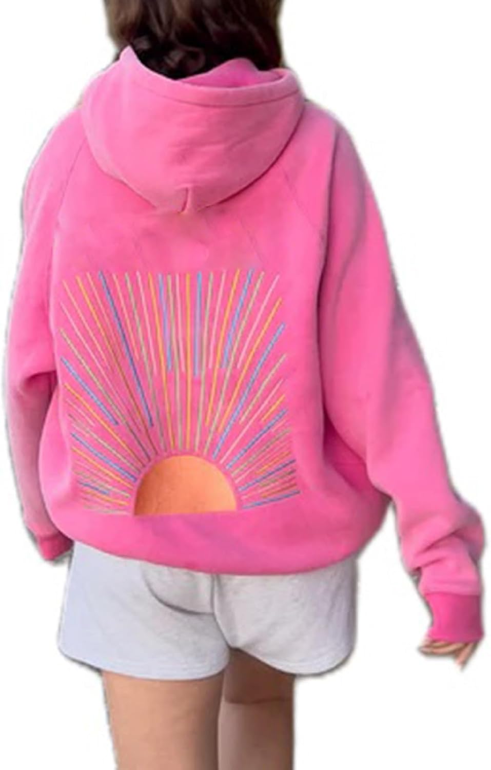 Cozy Chic Oversized Graphic Hoodie by Juakoso