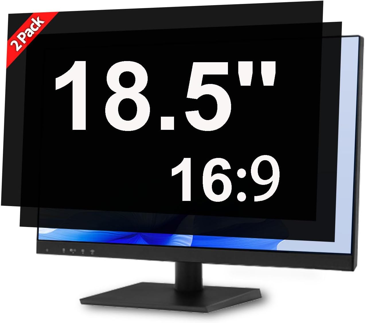 18.5 Inch Privacy Screen for Computer Monitor - Anti Glare Shield