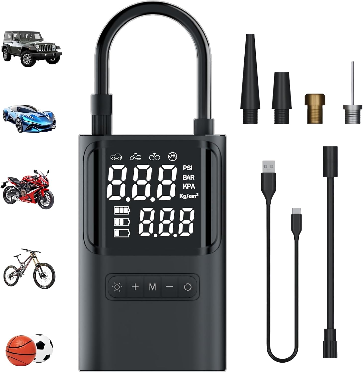 LeCoirrax Cordless Tire Inflator - Portable Power!