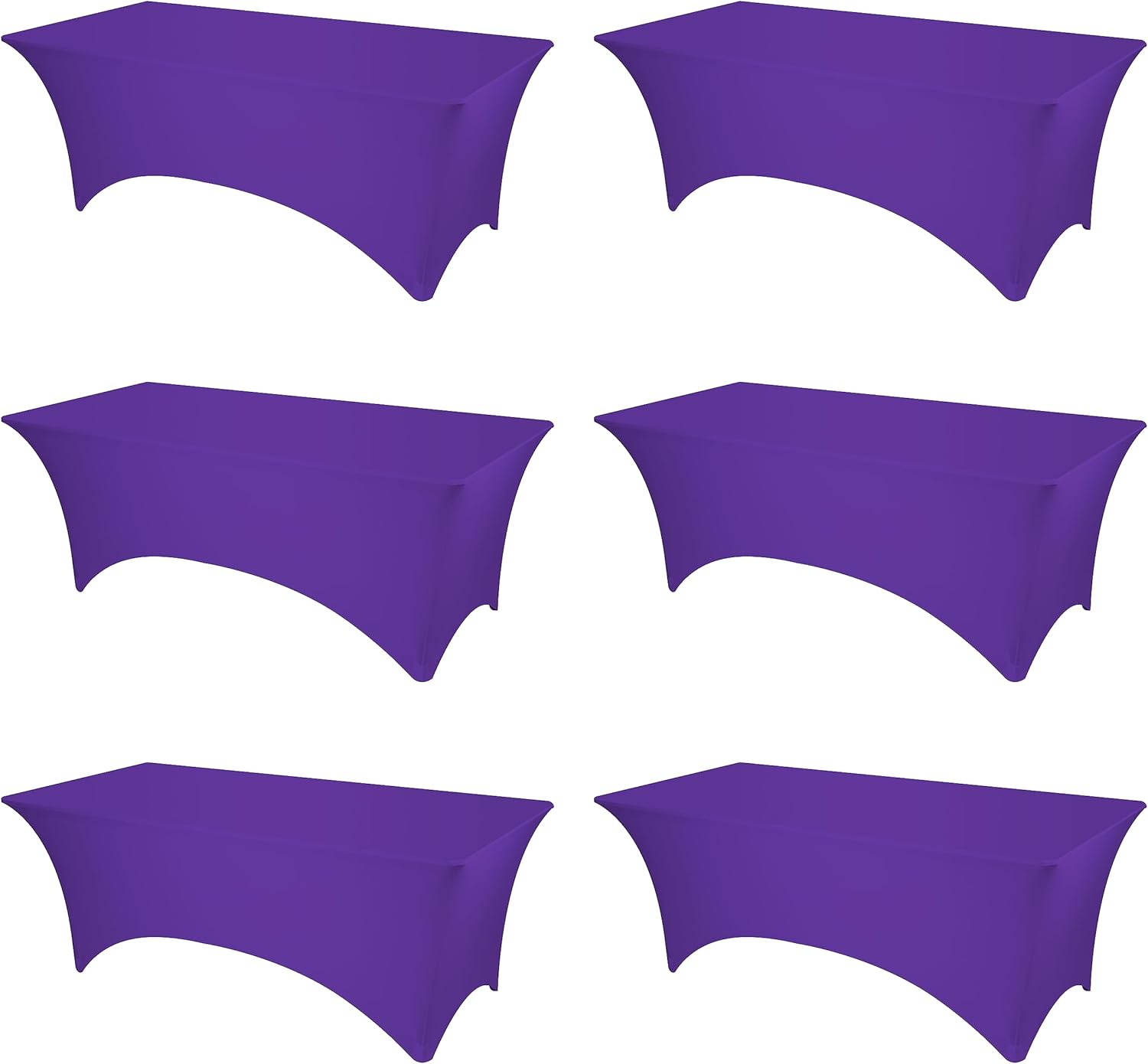 Premium 8ft Stretch Tablecloths for Elegant Events and Parties
