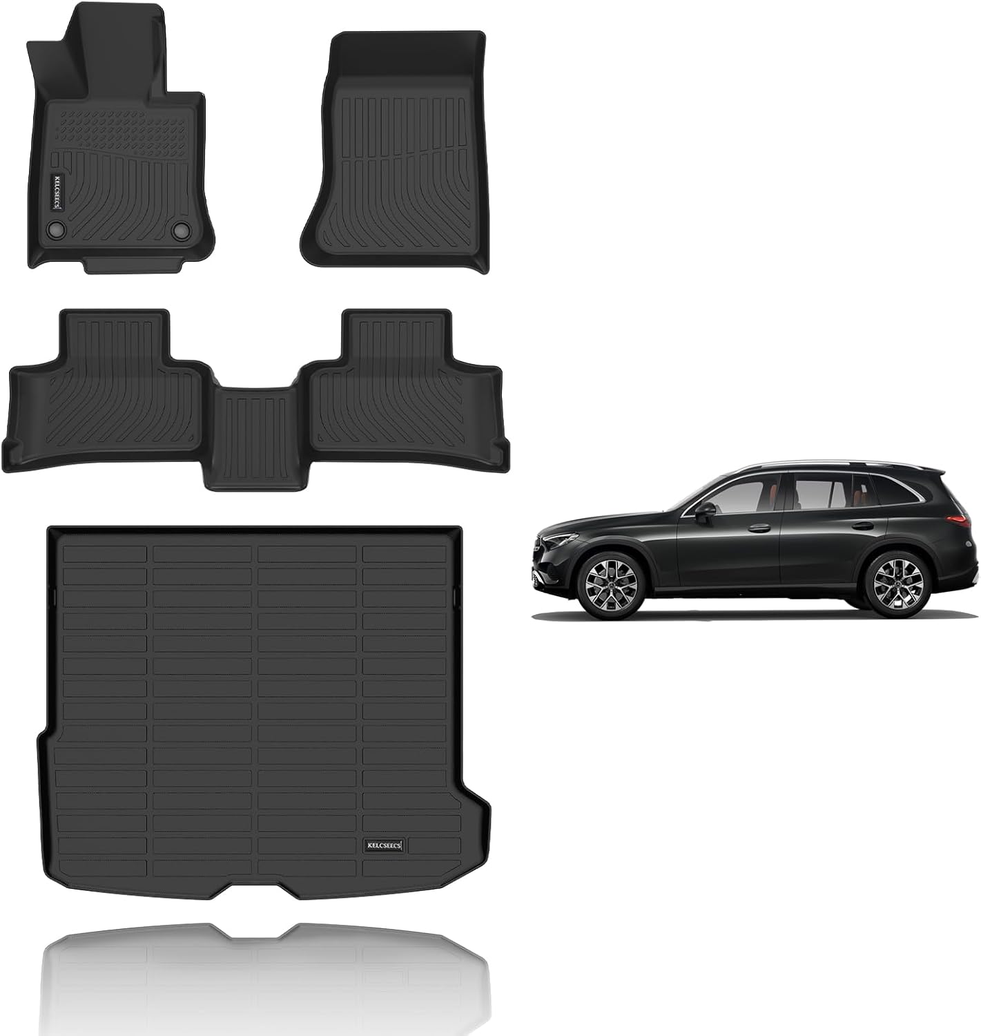 Custom Floor Mats for Benz GLC 300 350e 43 AMG 2023 2025