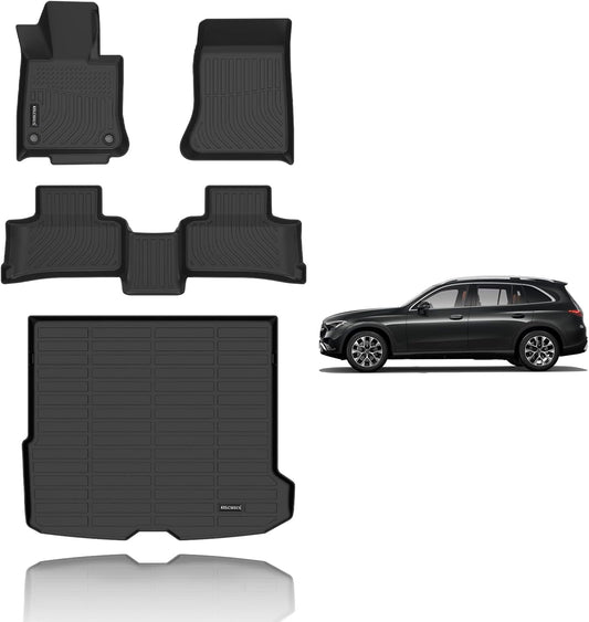 Custom Floor Mats for Benz GLC 300 350e 43 AMG 2023 2025
