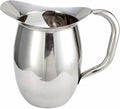 Winco 3 Quart Deluxe Bell Pitcher with Ice Catcher - Durable Serveware
