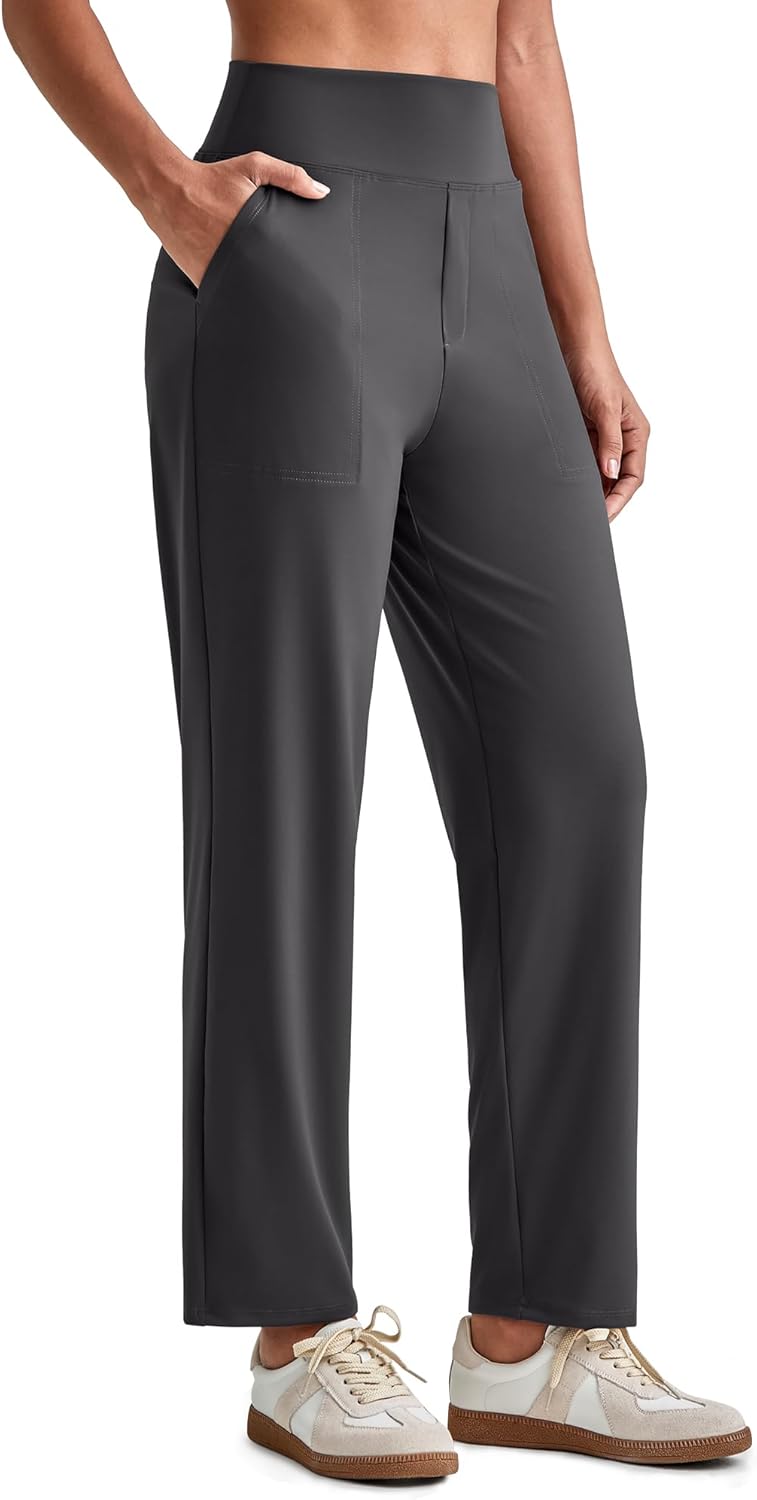 G4Free ShiftReady Womens Ankle Dress Yoga Pants for Work