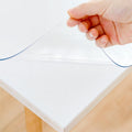 20 x 72 in Clear Table Cover Protector - Heavy Duty Waterproof