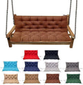 3-Seater Porch Swing Cushion Replacement - Waterproof Polyester Bench