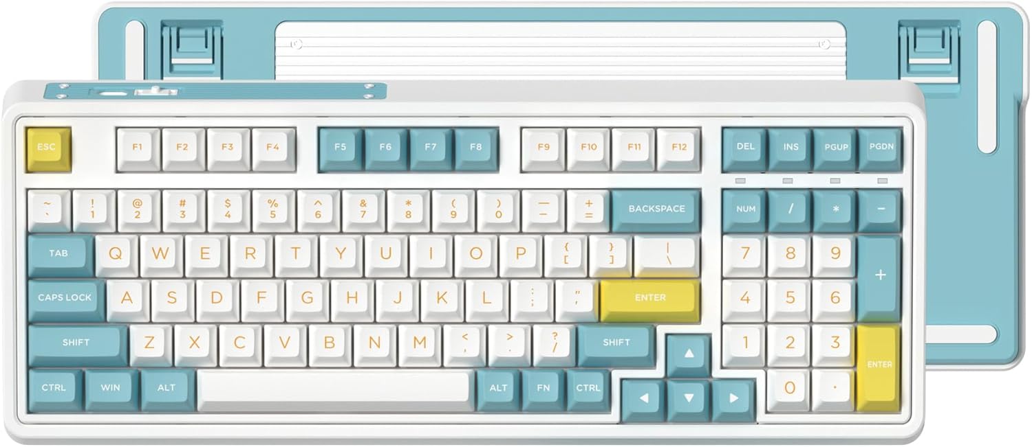 CMK98 Wireless Mechanical Gaming Keyboard with Number Pad