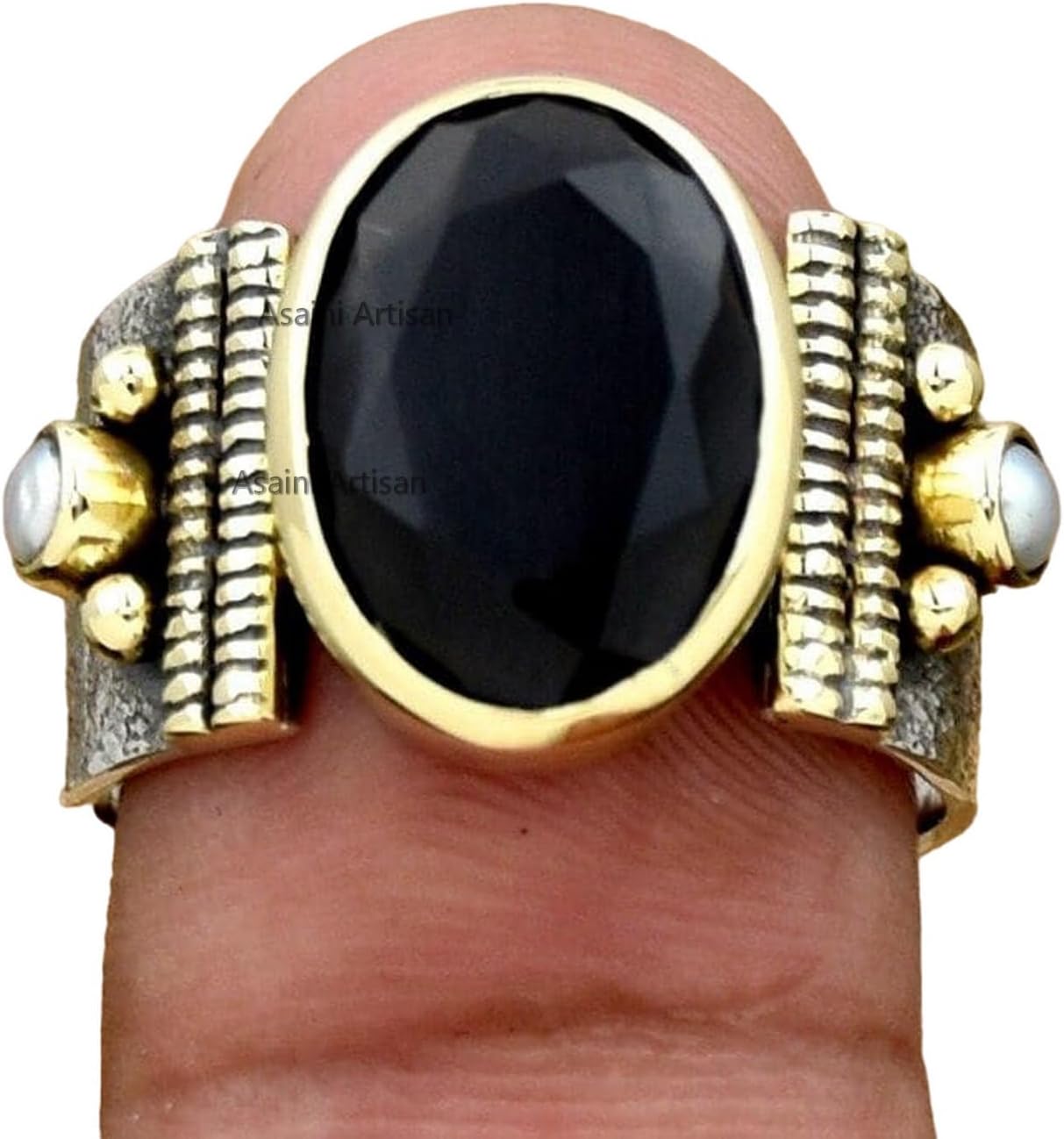 10x14MM Oval Gemstone Solid 925 Sterling Silver Ring for Women