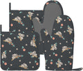 Silicone Koala Oven Mitts Set - Heat Resistant Kitchen Aid