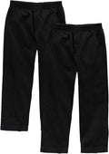 Boy's Elastic Waist Uniform Pull-On Pants - Easy Fit and Durable
