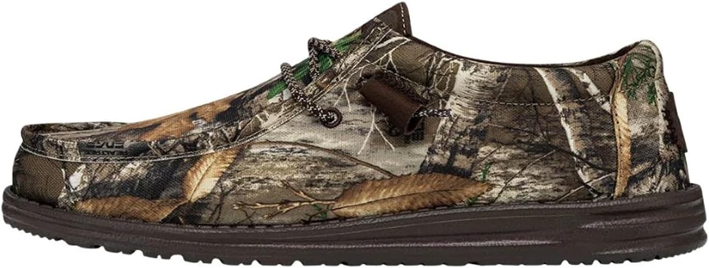 Hey Dude Men's Wally Realtree Edge Comfortable Slip-on Loafers