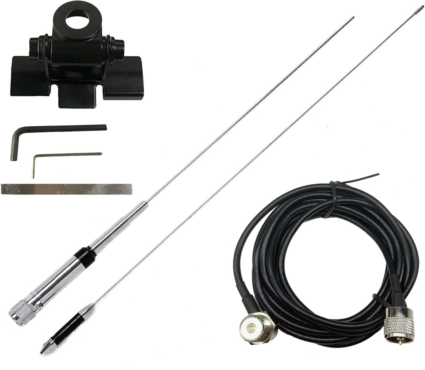 Car Antenna 38 Inch Mobile Radios Antenna for Ham Radio Use