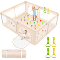 Extra Large Baby Playpen with Mesh Cover