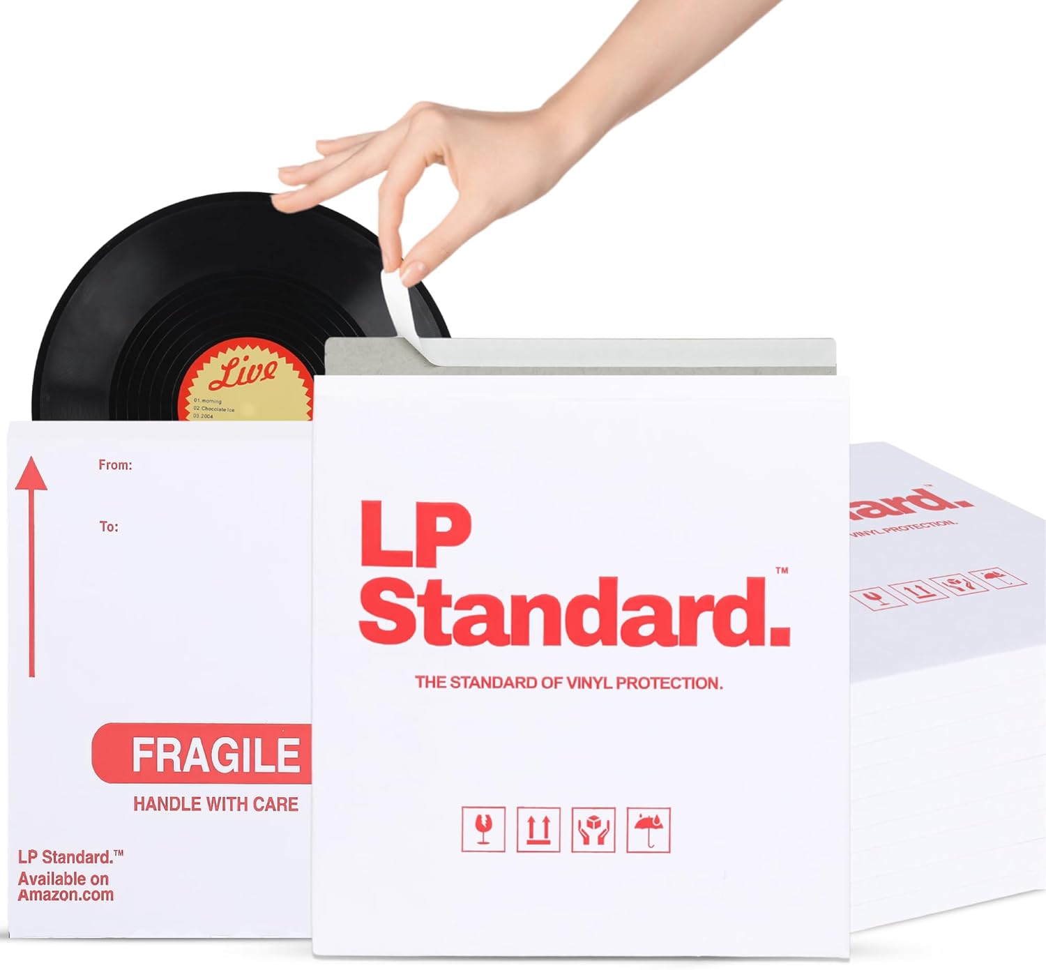 Heavy Duty Vinyl Record Mailers for Safe Shipping and Storage