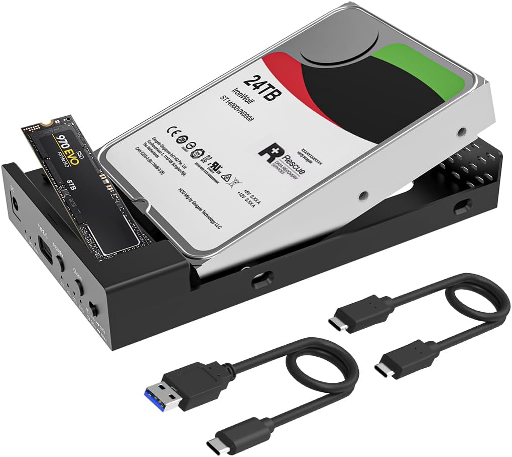 MAIWO USB C M.2 NVMe SSD Enclosure for Fast Data Transfer