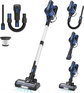 POWEART Cordless Vacuum Cleaner with Powerful Suction and Versatility