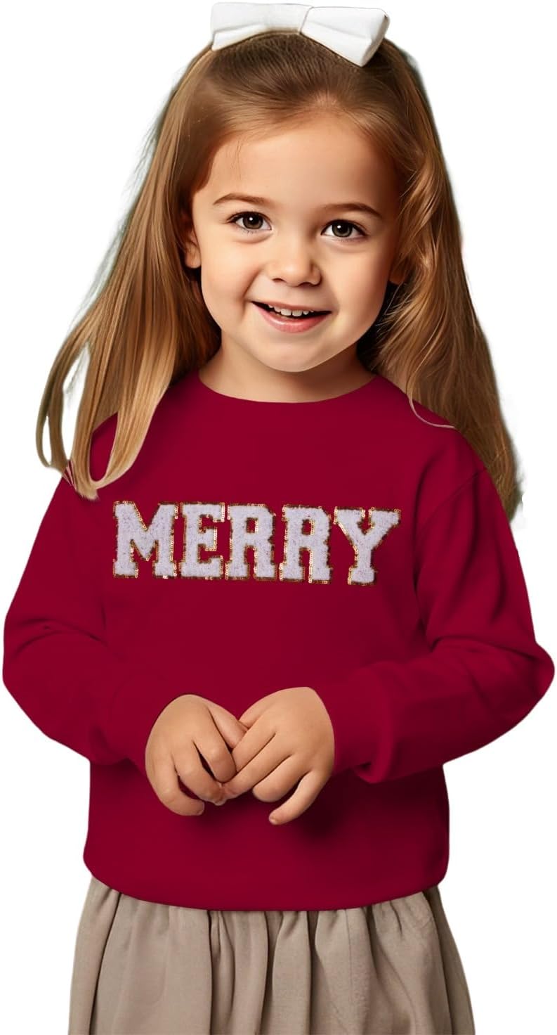 Cozy Toddler Christmas Crewneck by IZYJOY