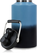 1 Gallon Water Jug Bottle Insulated 128oz Stainless Steel