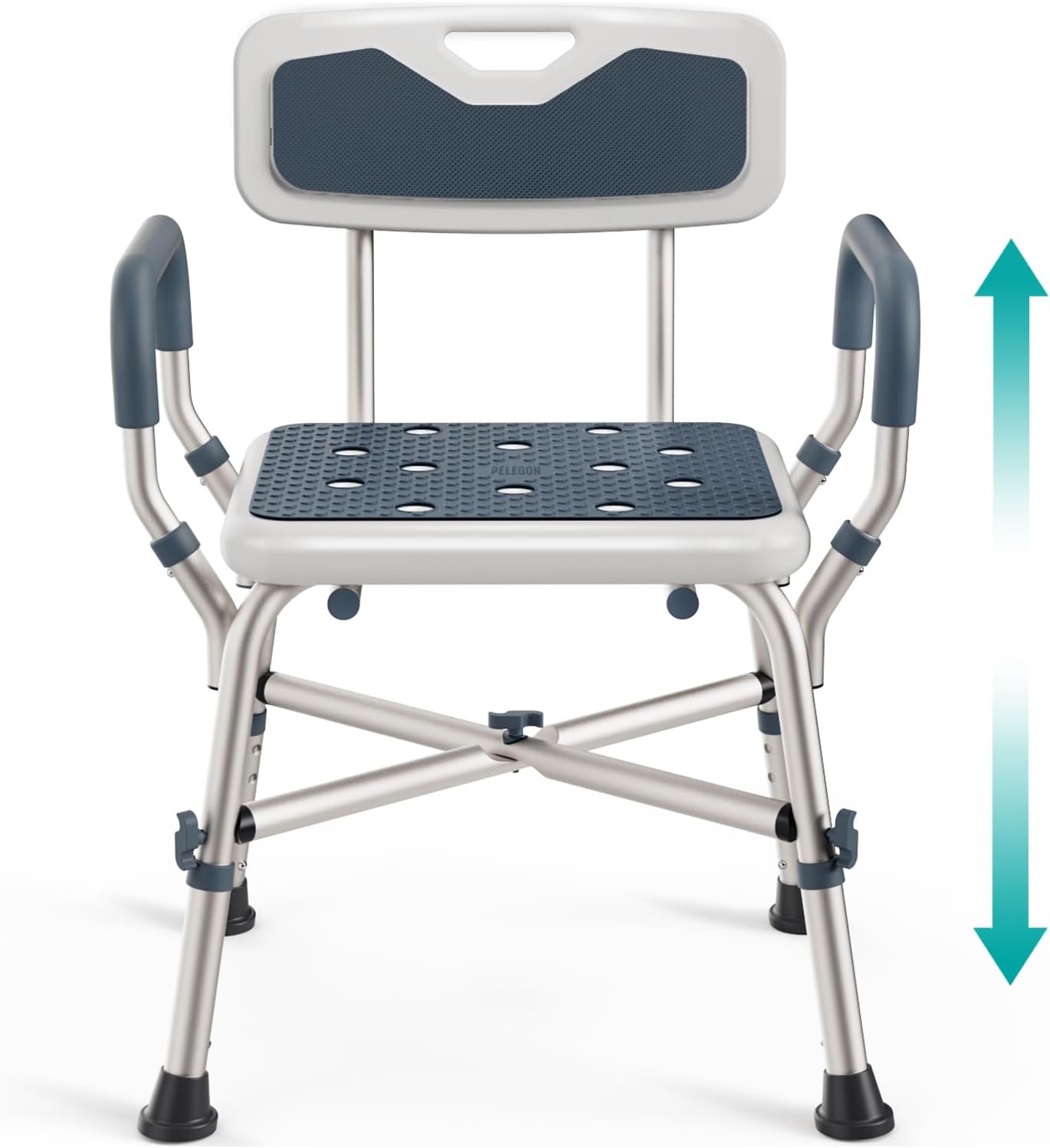 Adjustable Shower Chair - Heavy Duty 450lb Capacity!