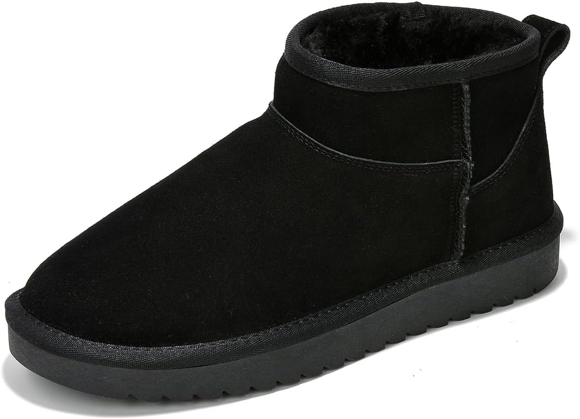 Project Cloud Genuine Suede Ankle Boots for Women - Stylish Comfort