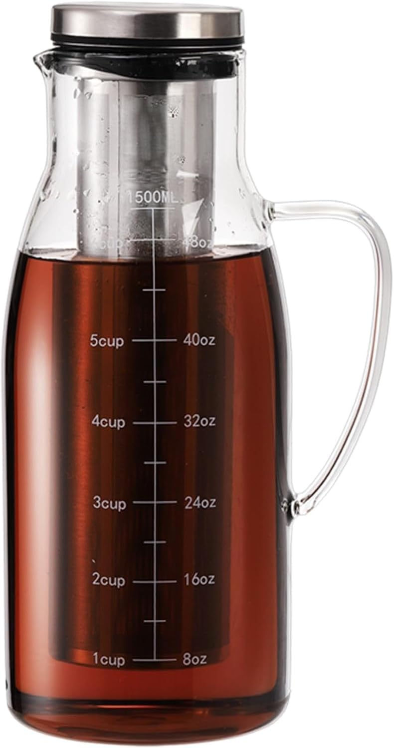 Tebery 1.5L Cold Brew Pitcher: Smooth Refreshment
