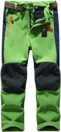 Kids Waterproof Hiking Ski Snow Pants - Warm Insulated Youth Pants