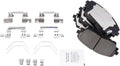 TRQ Front Brake Pads Ceramic for 2019-2021 Mazda 3 Vehicles