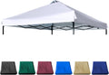 12x12 Canopy Replacement Top with Air Vent Silver Coated - Cool, Water
