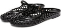 Clear Jelly Slide Sandals for Women - Comfortable Beach Mules