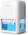 BREEZOME 60 OZ Dehumidifier: Quiet, Portable & Colorful Light
